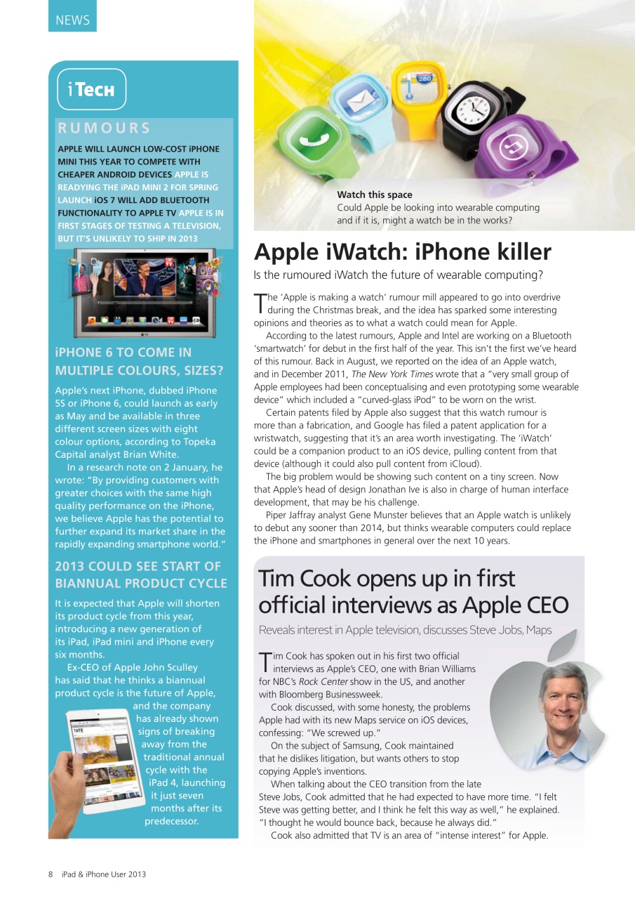 iPad and iPhone User Preview Pages