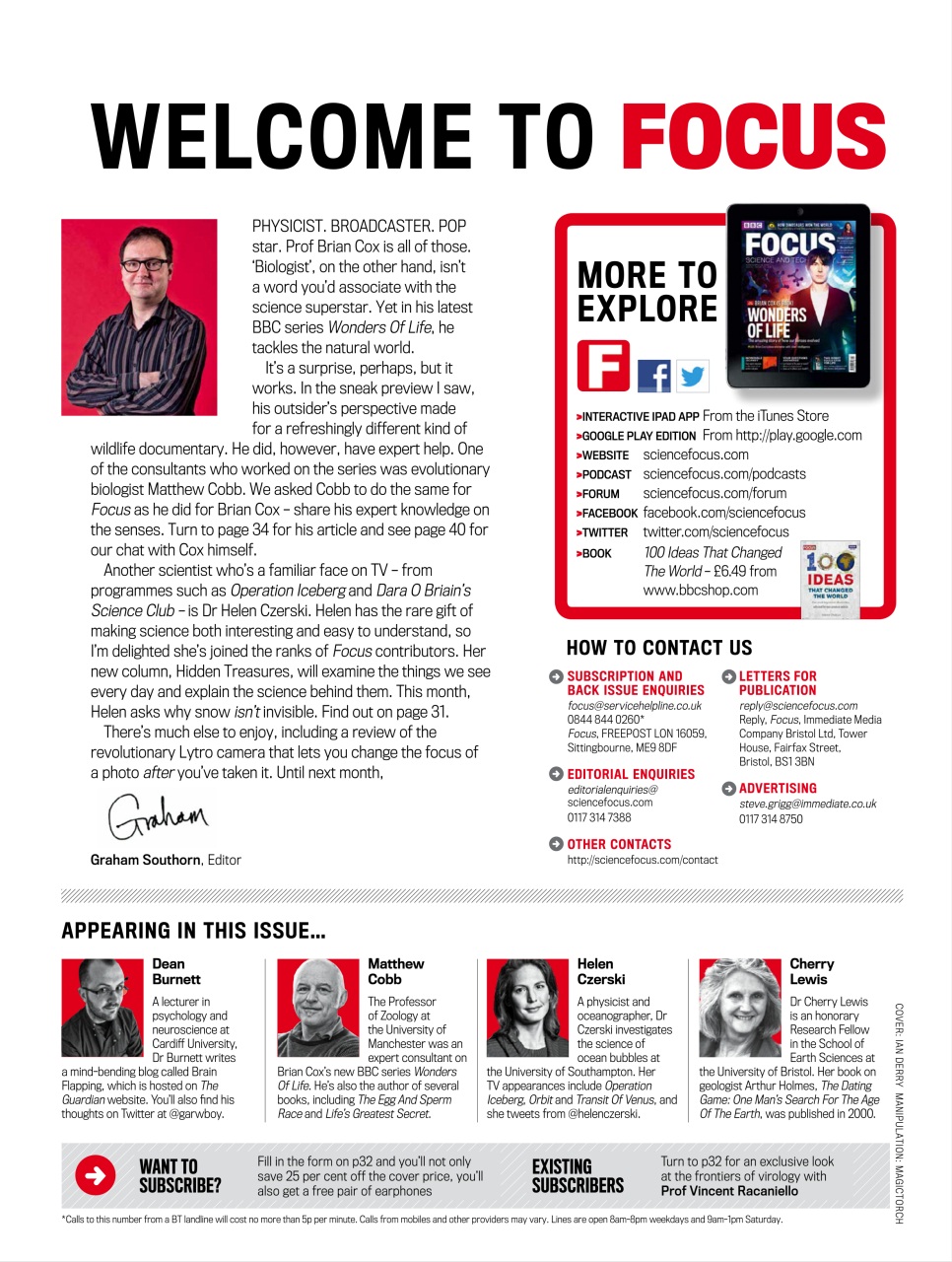 BBC Science Focus Magazine Preview Pages