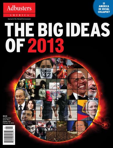 Adbusters issue January-February 2013