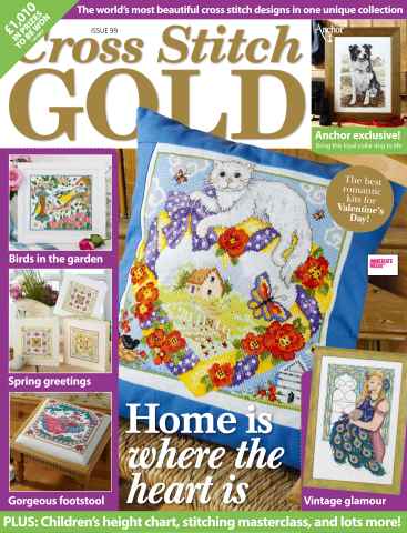 Cross Stitch Gold issue January 2013