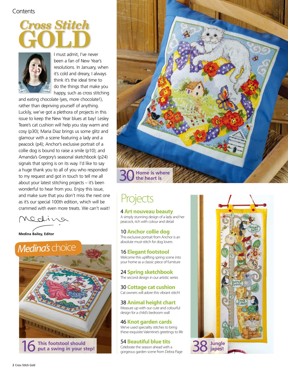 Cross Stitch Gold Preview Pages