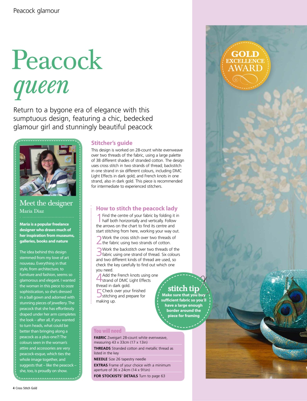 Cross Stitch Gold Preview Pages