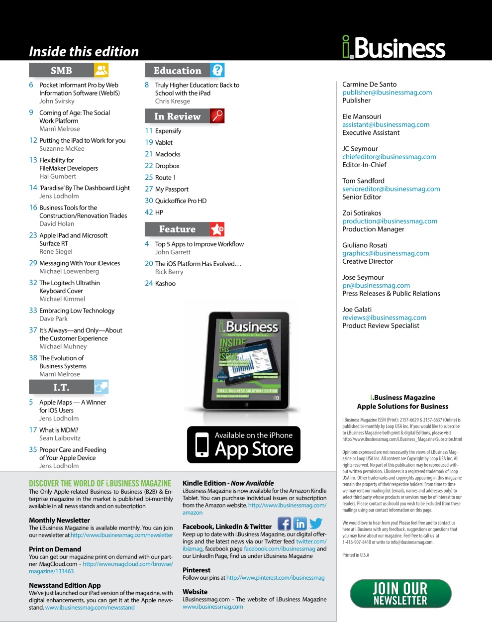 I.Business Preview Pages