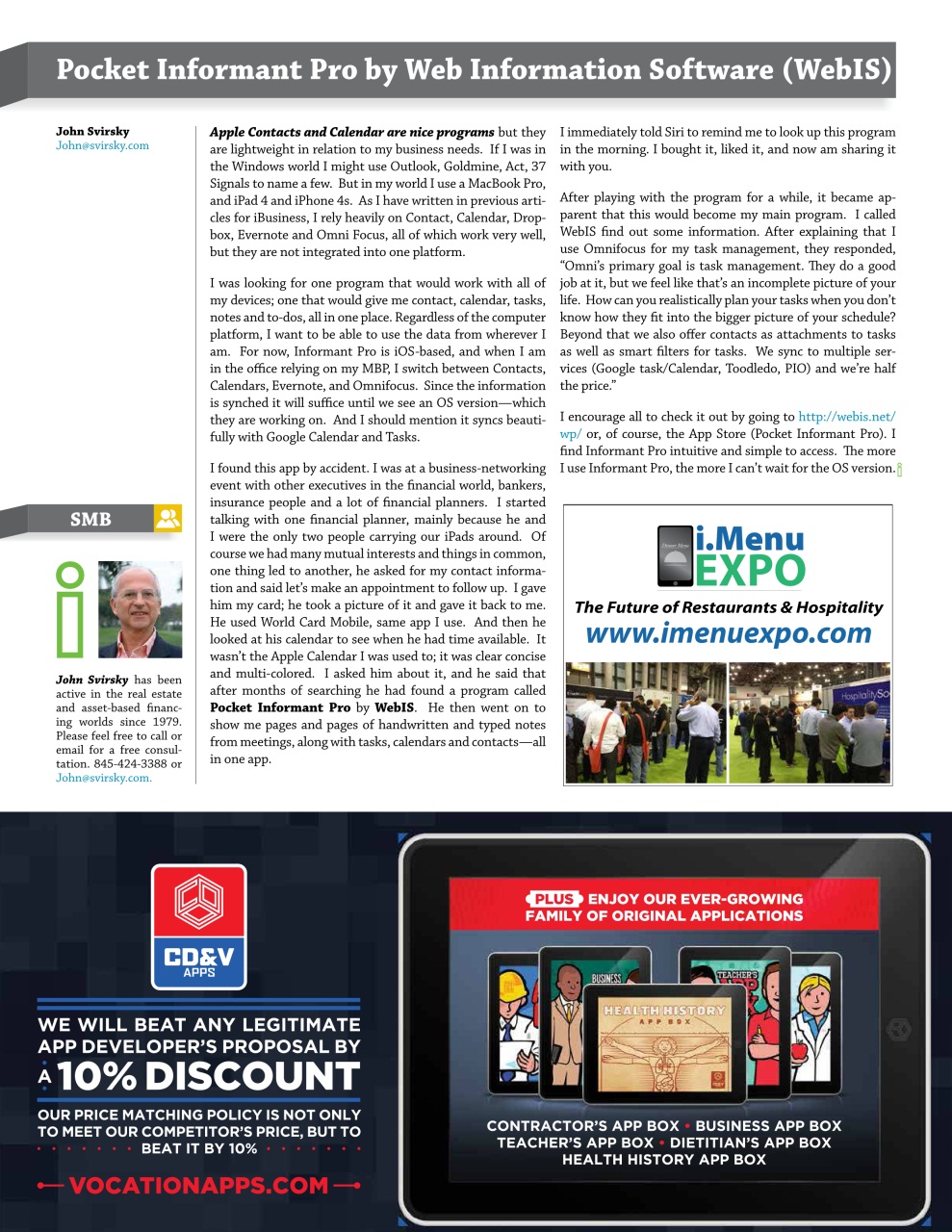 I.Business Preview Pages