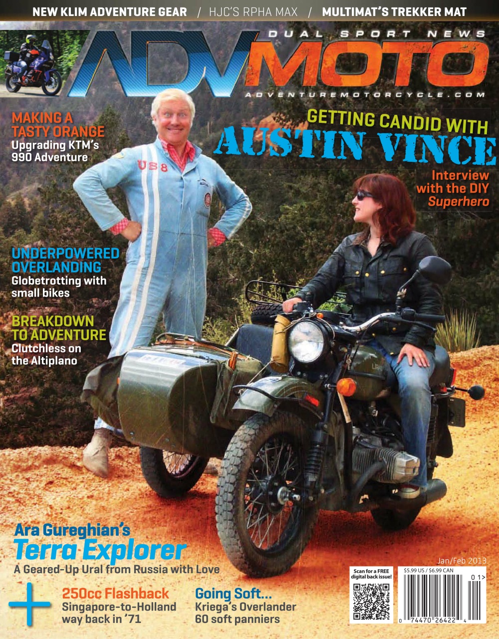 Adventure Motorcycle Preview Pages