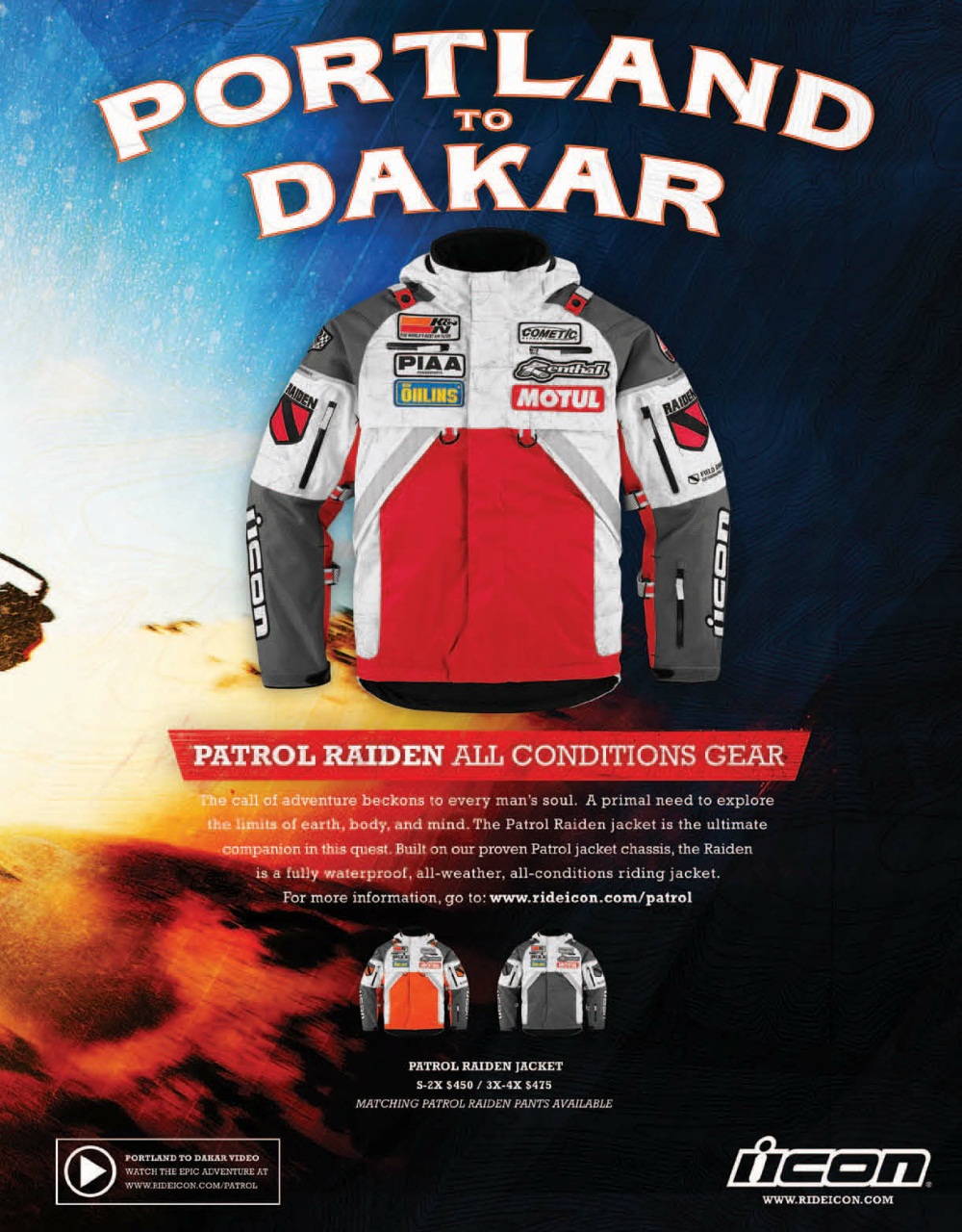 Adventure Motorcycle Preview Pages