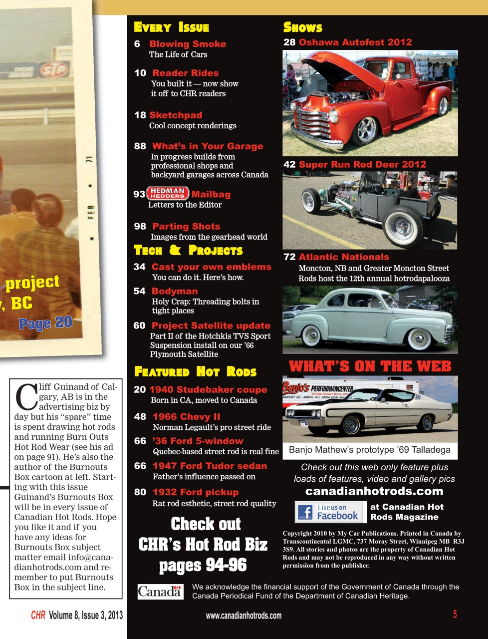 Canadian Hot Rods Preview Pages