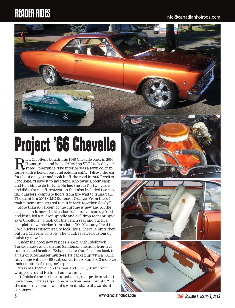 Canadian Hot Rods Preview Pages