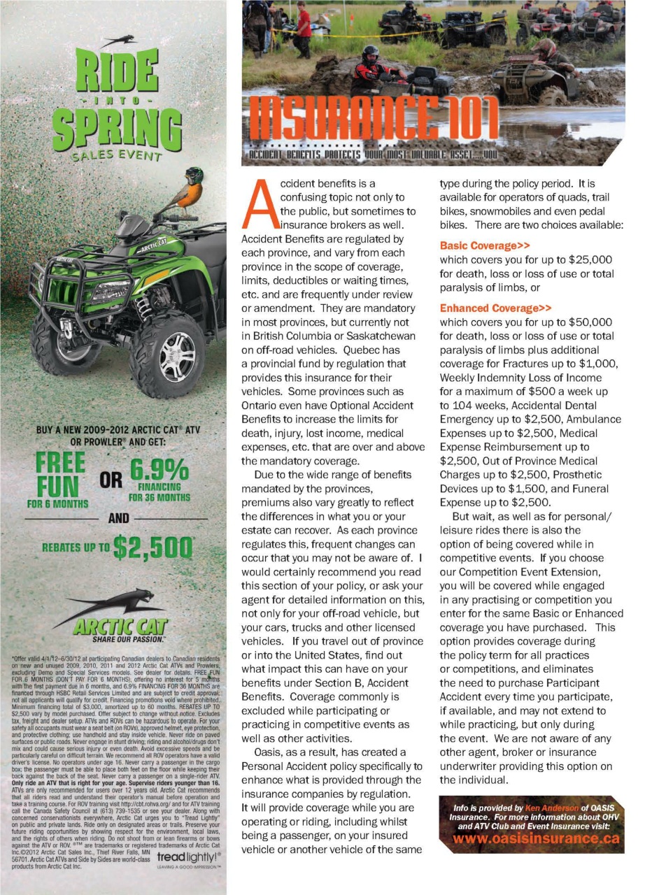Go Riding ATVing Magazine Preview Pages