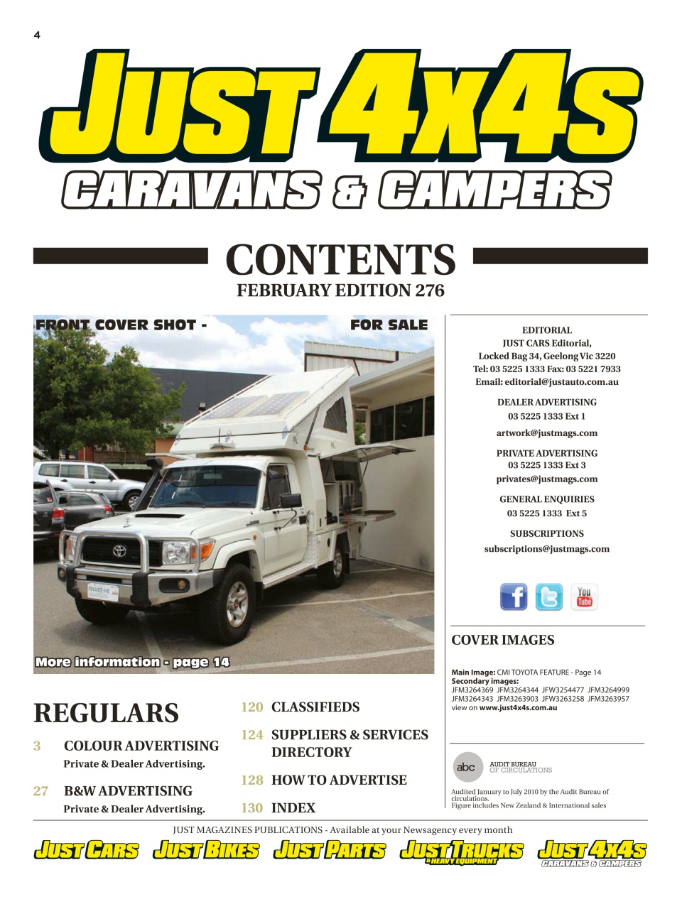 JUST 4X4S Preview Pages