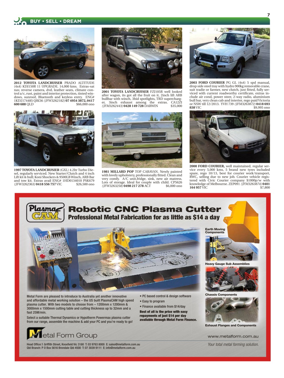 JUST 4X4S Preview Pages