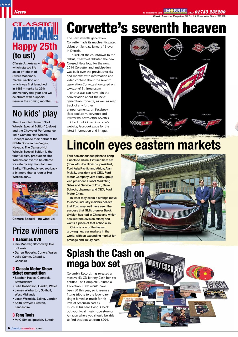 Classic American Magazine Preview Pages