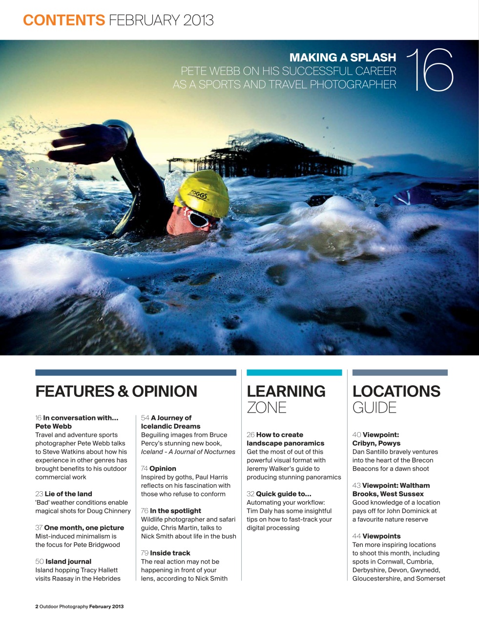 Outdoor Photography Preview Pages