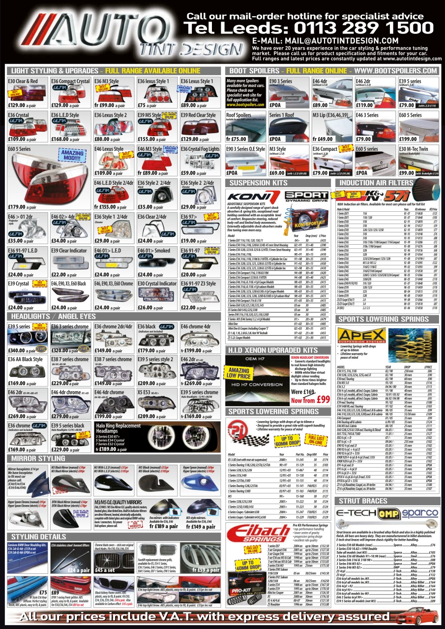 Performance BMW Preview Pages