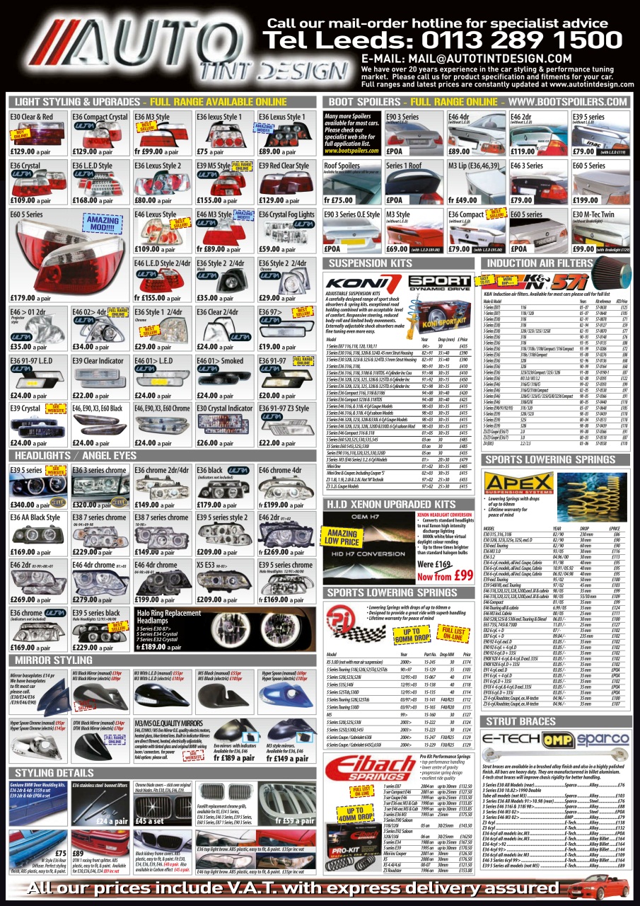 Performance BMW Preview Pages