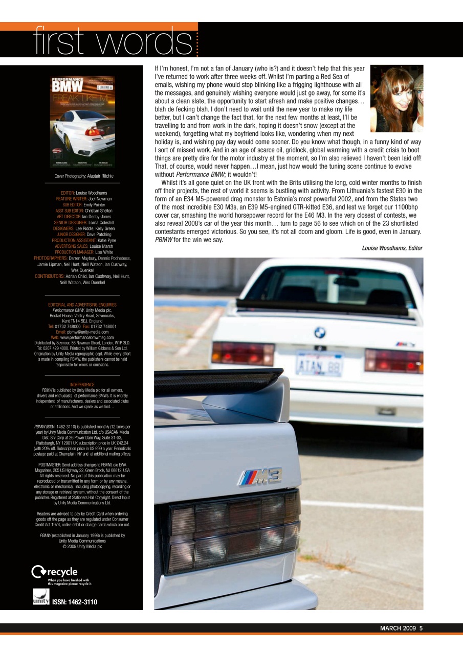 Performance BMW Preview Pages