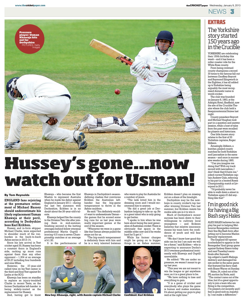 The Cricket Paper Preview Pages