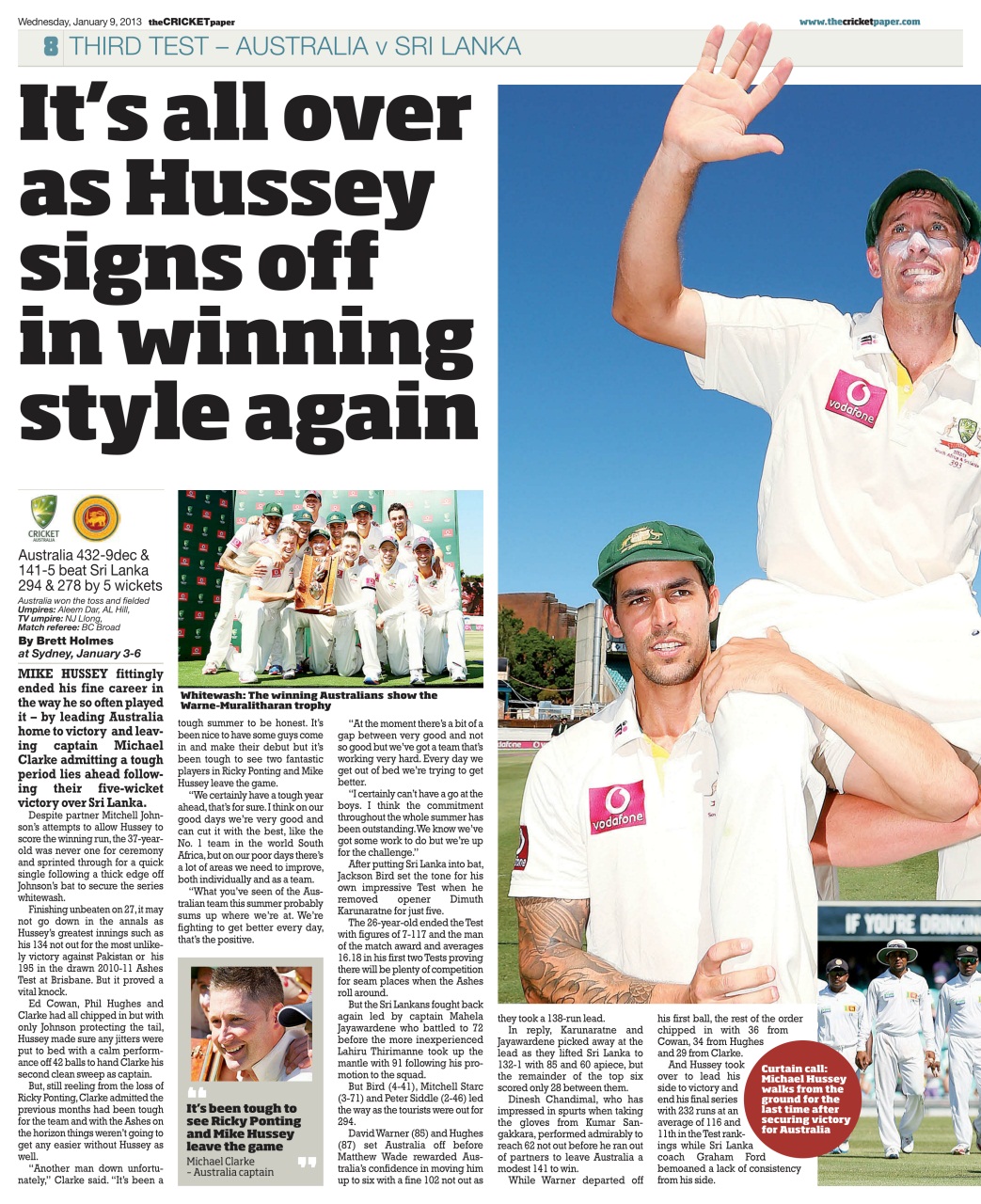 The Cricket Paper Preview Pages