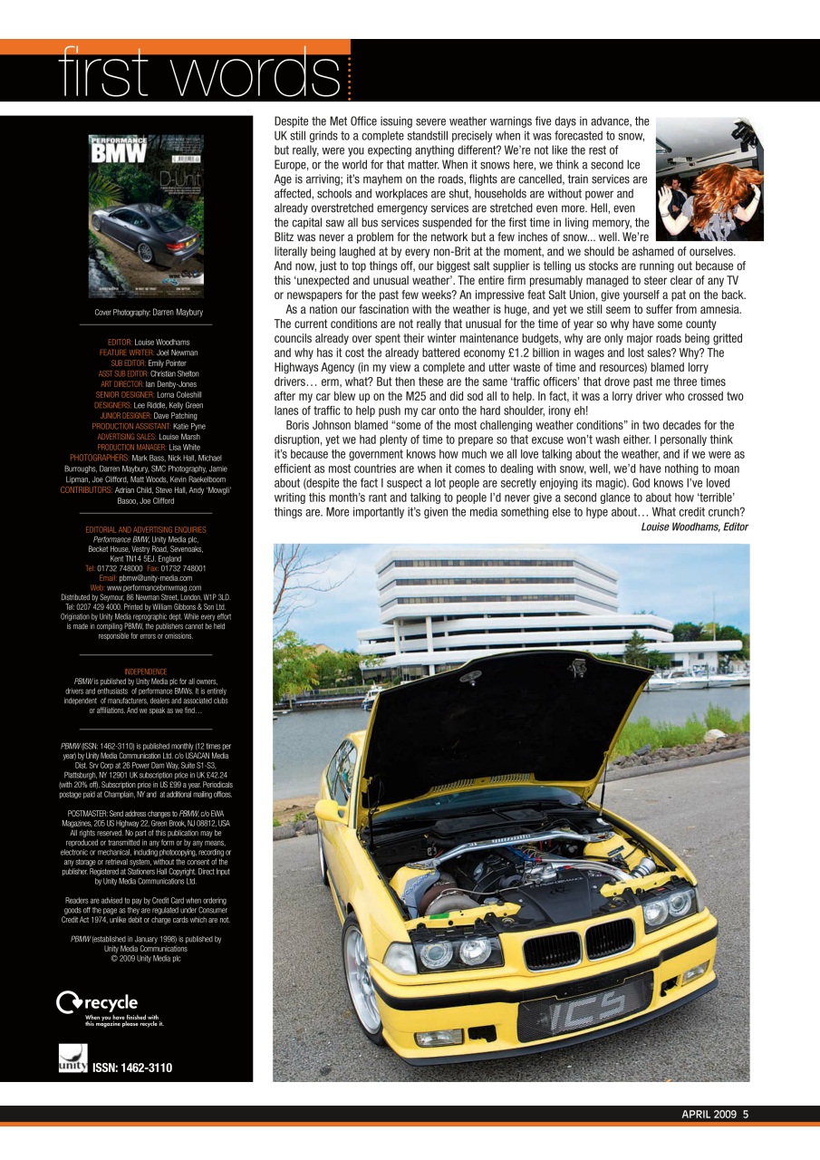 Performance BMW Preview Pages