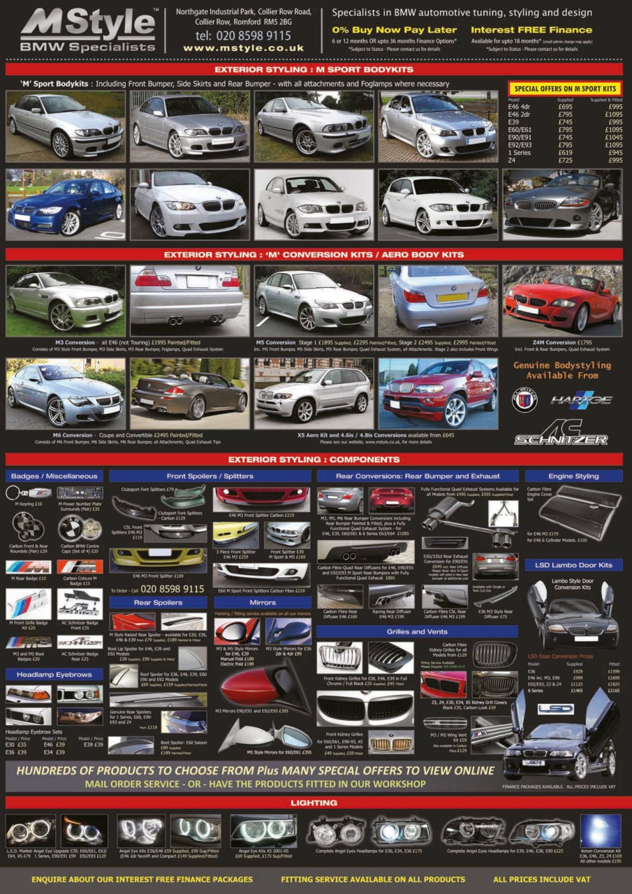 Performance BMW Preview Pages