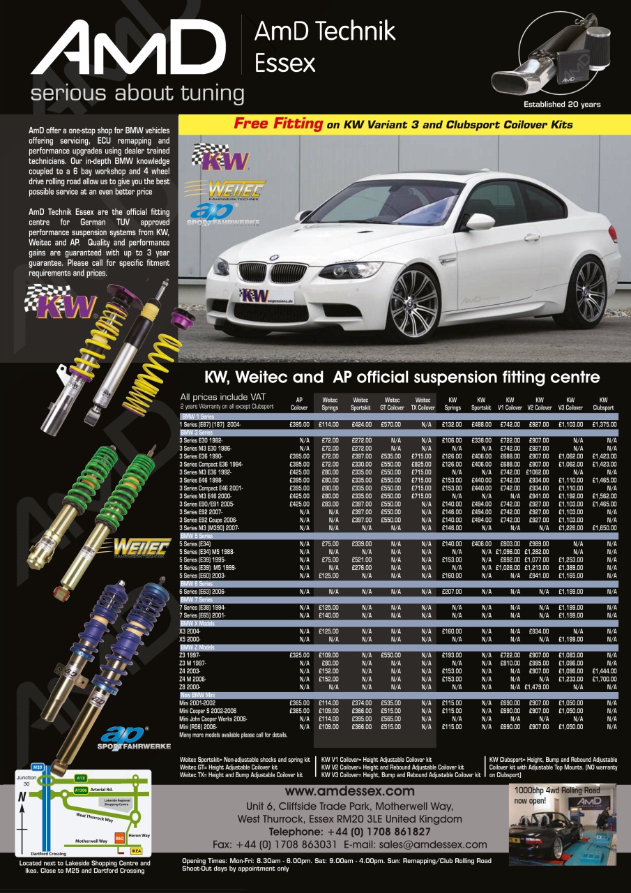 Performance BMW Preview Pages