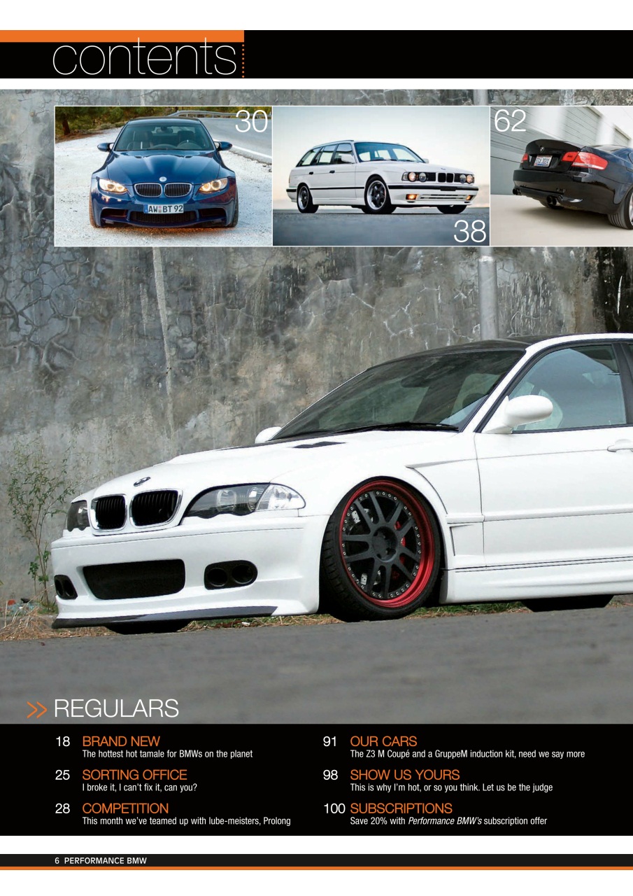 Performance BMW Preview Pages