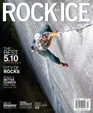 Rock and Ice issue March 2013