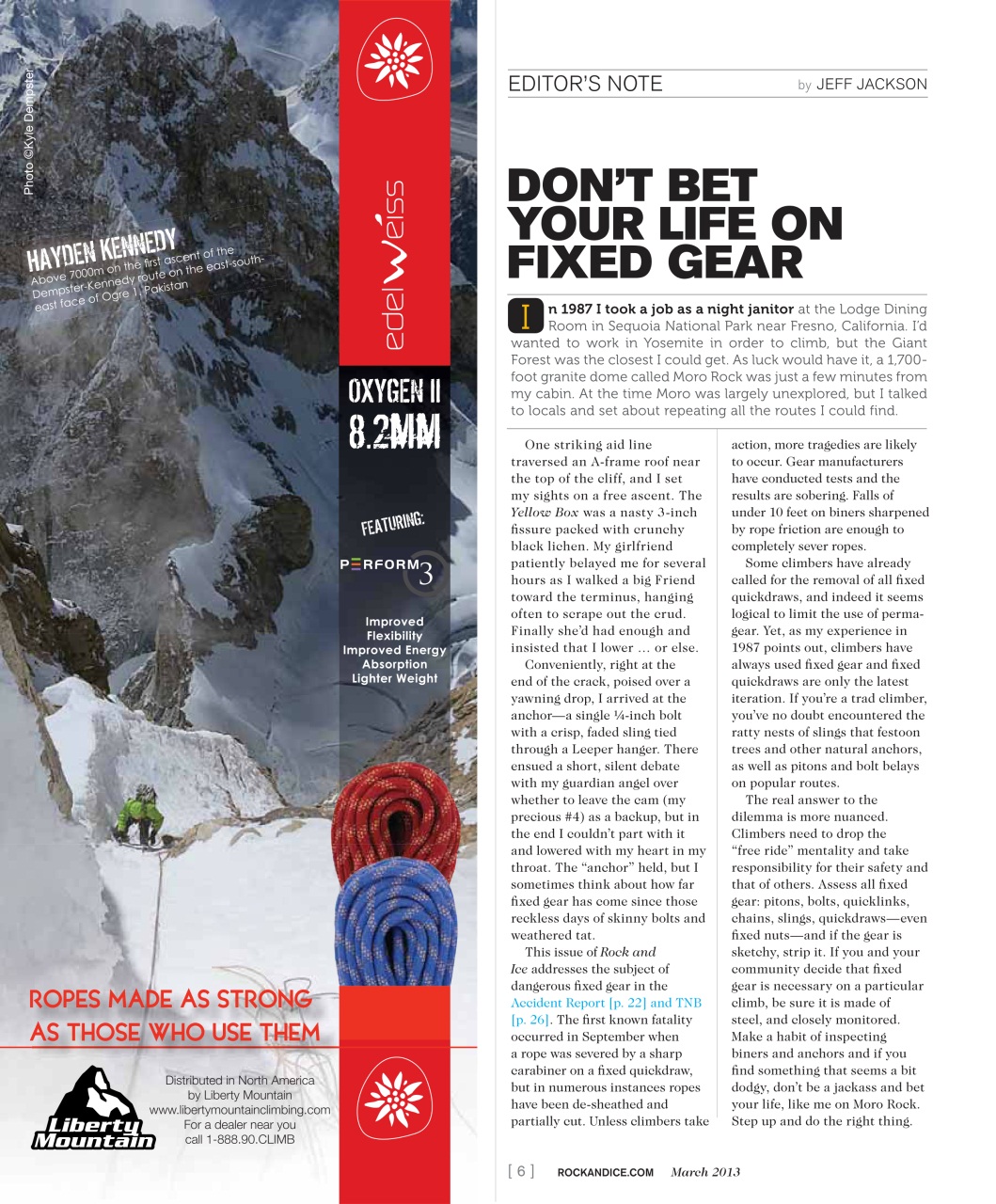 Rock and Ice Preview Pages