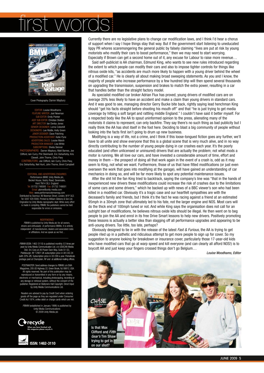 Performance BMW Preview Pages