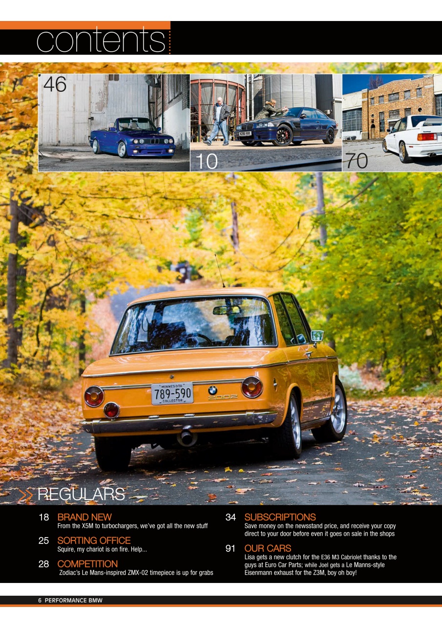 Performance BMW Preview Pages