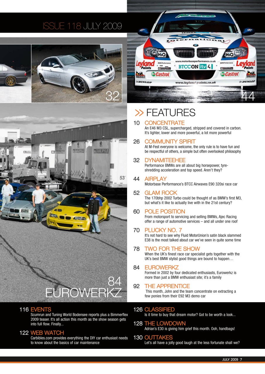Performance BMW Preview Pages