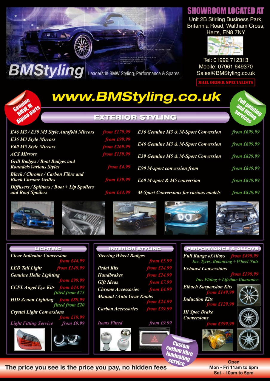 Performance BMW Preview Pages