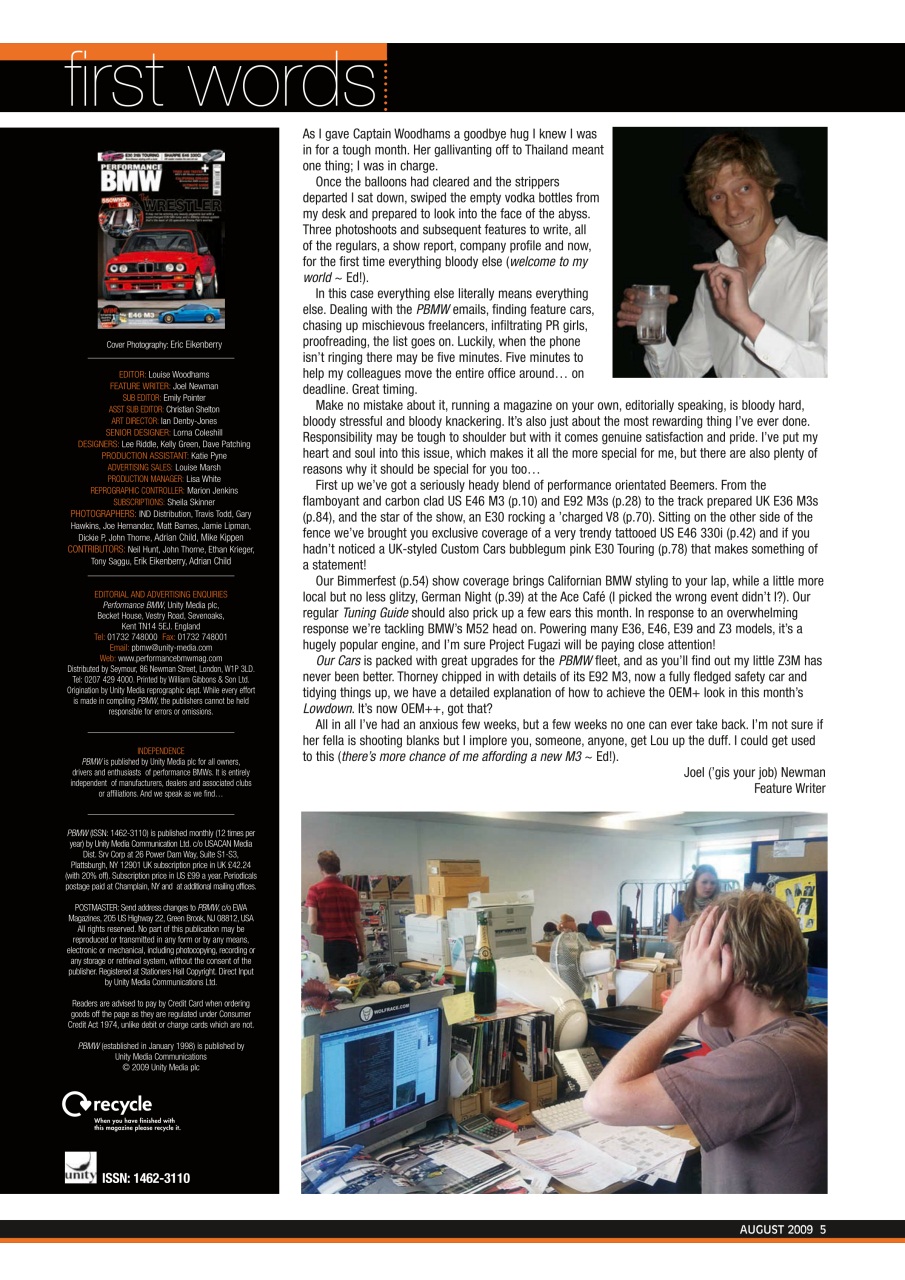 Performance BMW Preview Pages