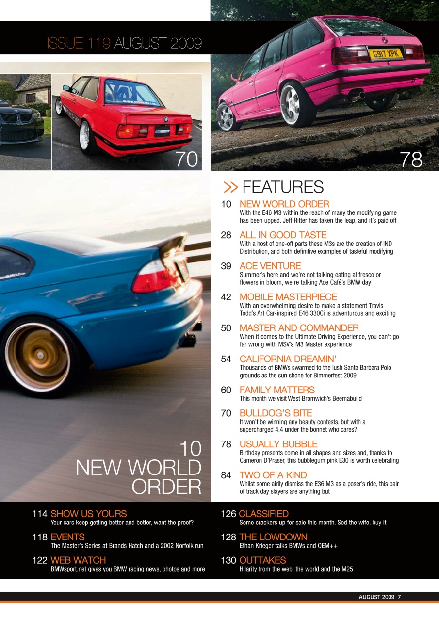 Performance BMW Preview Pages