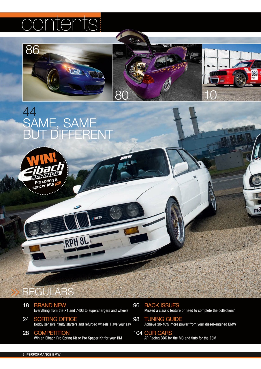 Performance BMW Preview Pages