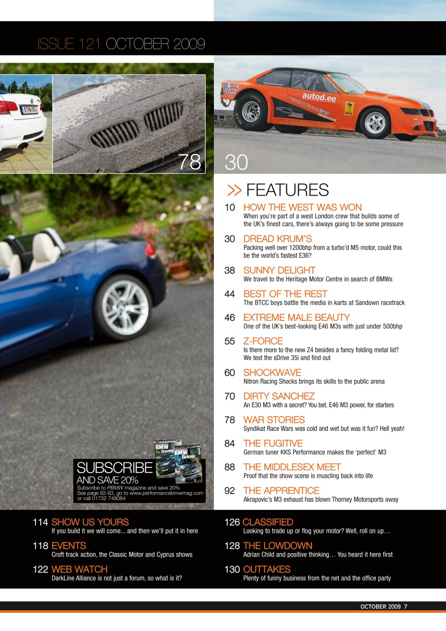 Performance BMW Preview Pages