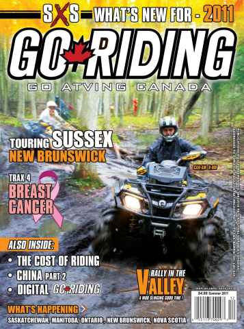 Go Riding ATVing Magazine issue Volume 3 No 2