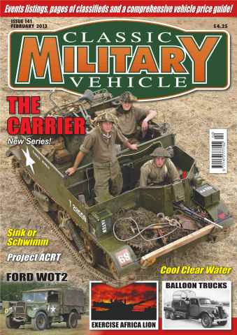Classic Military Vehicle issue #141 The Carrier