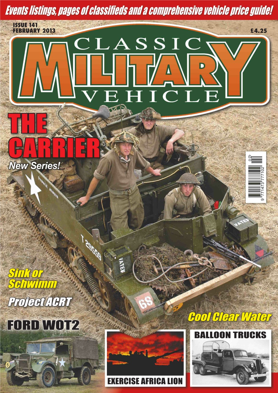 Classic Military Vehicle Preview Pages