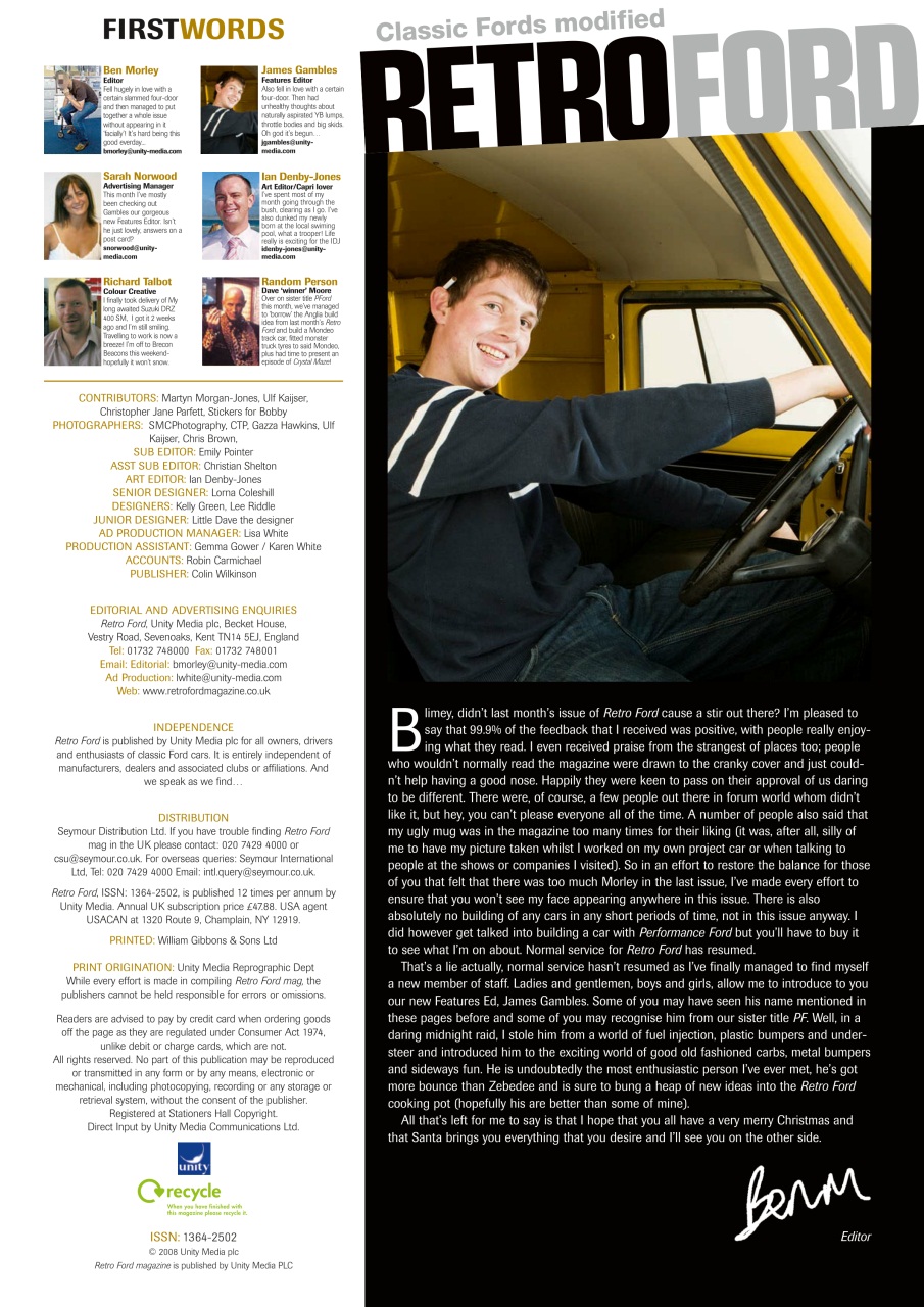 Retro Ford Preview Pages