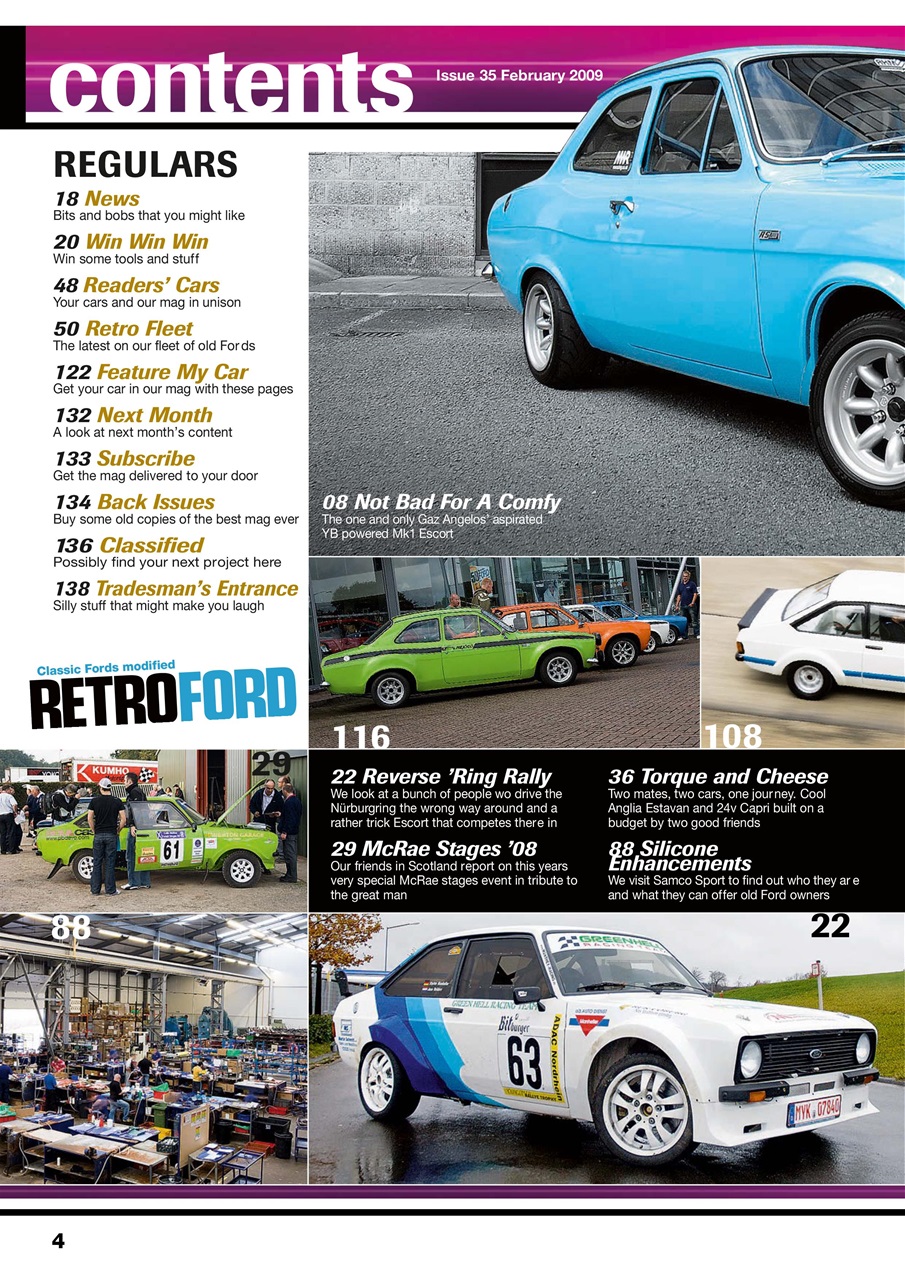 Retro Ford Preview Pages