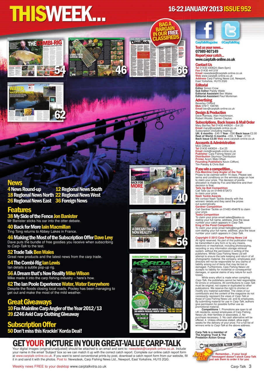 Carp-Talk Preview Pages