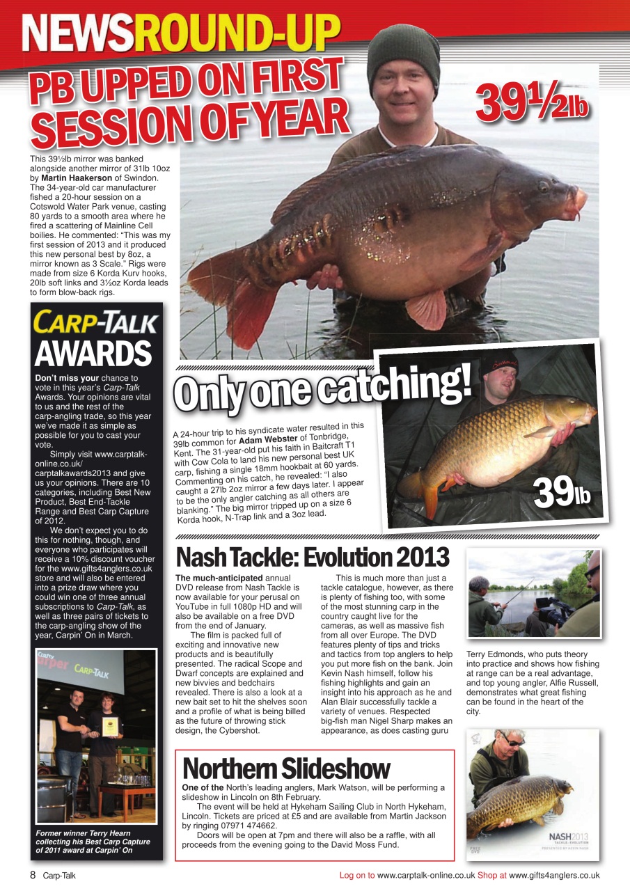 Carp-Talk Preview Pages