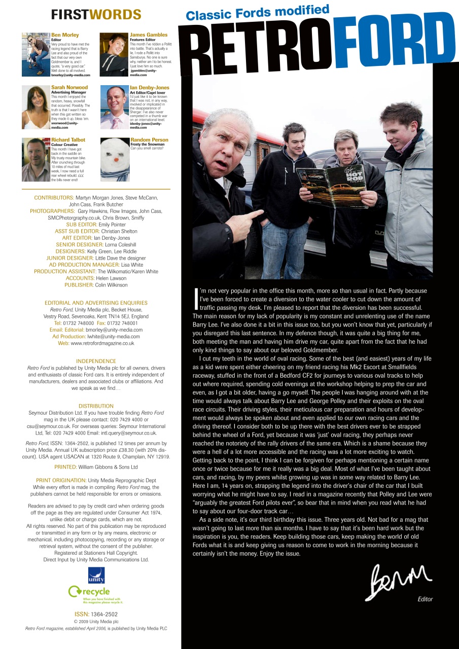 Retro Ford Preview Pages