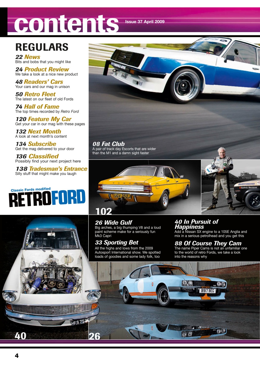 Retro Ford Preview Pages