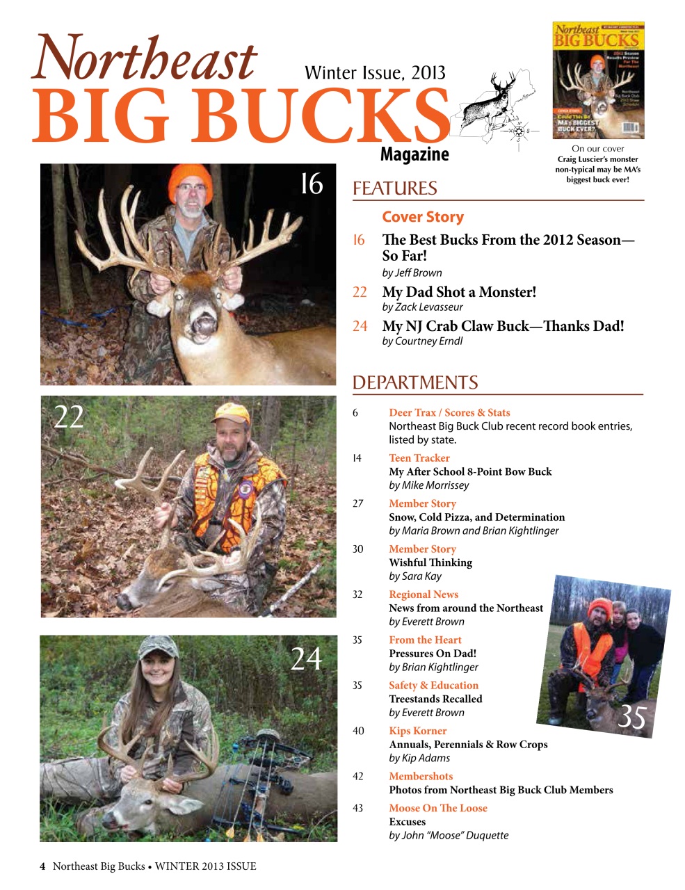 Northeast Big Bucks Preview Pages
