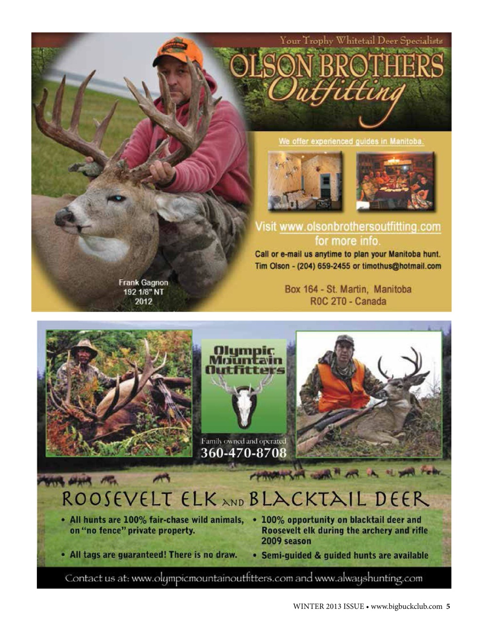 Northeast Big Bucks Preview Pages