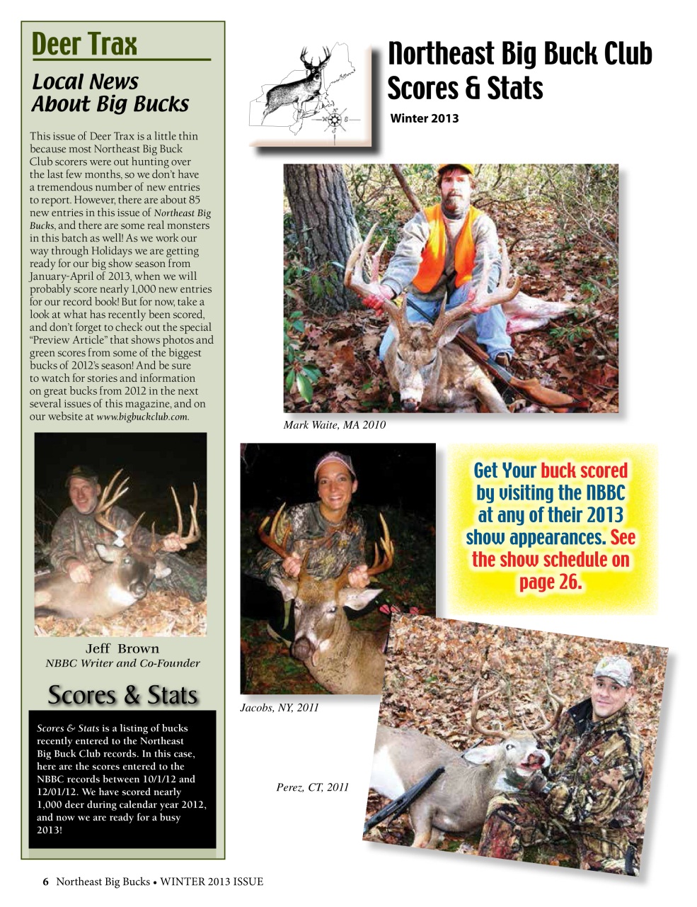 Northeast Big Bucks Preview Pages