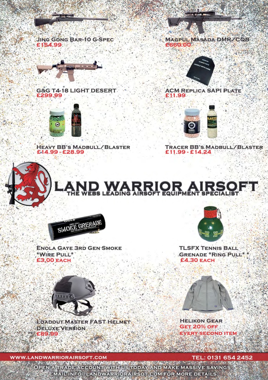 Airsoft Action Preview Pages