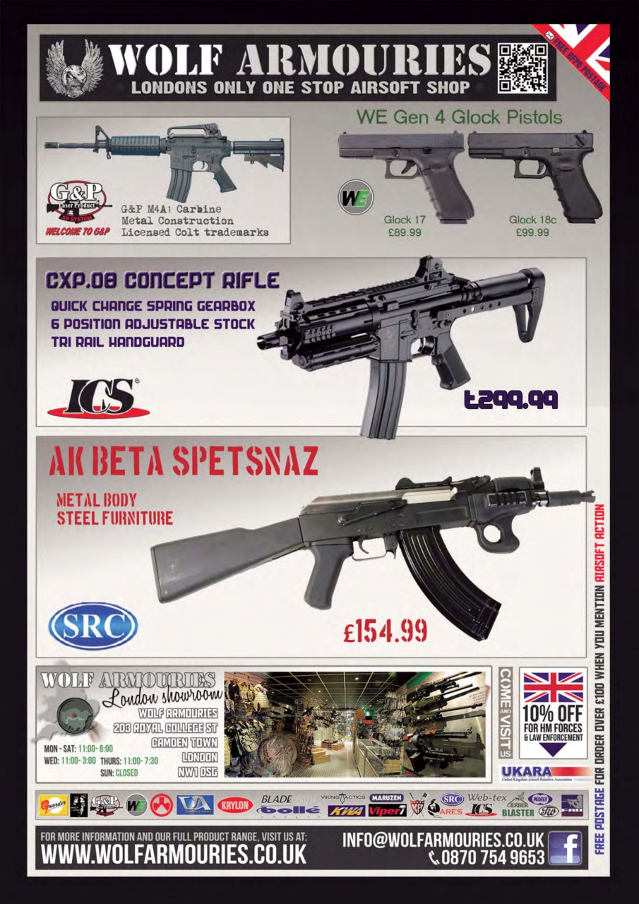 Airsoft Action Preview Pages
